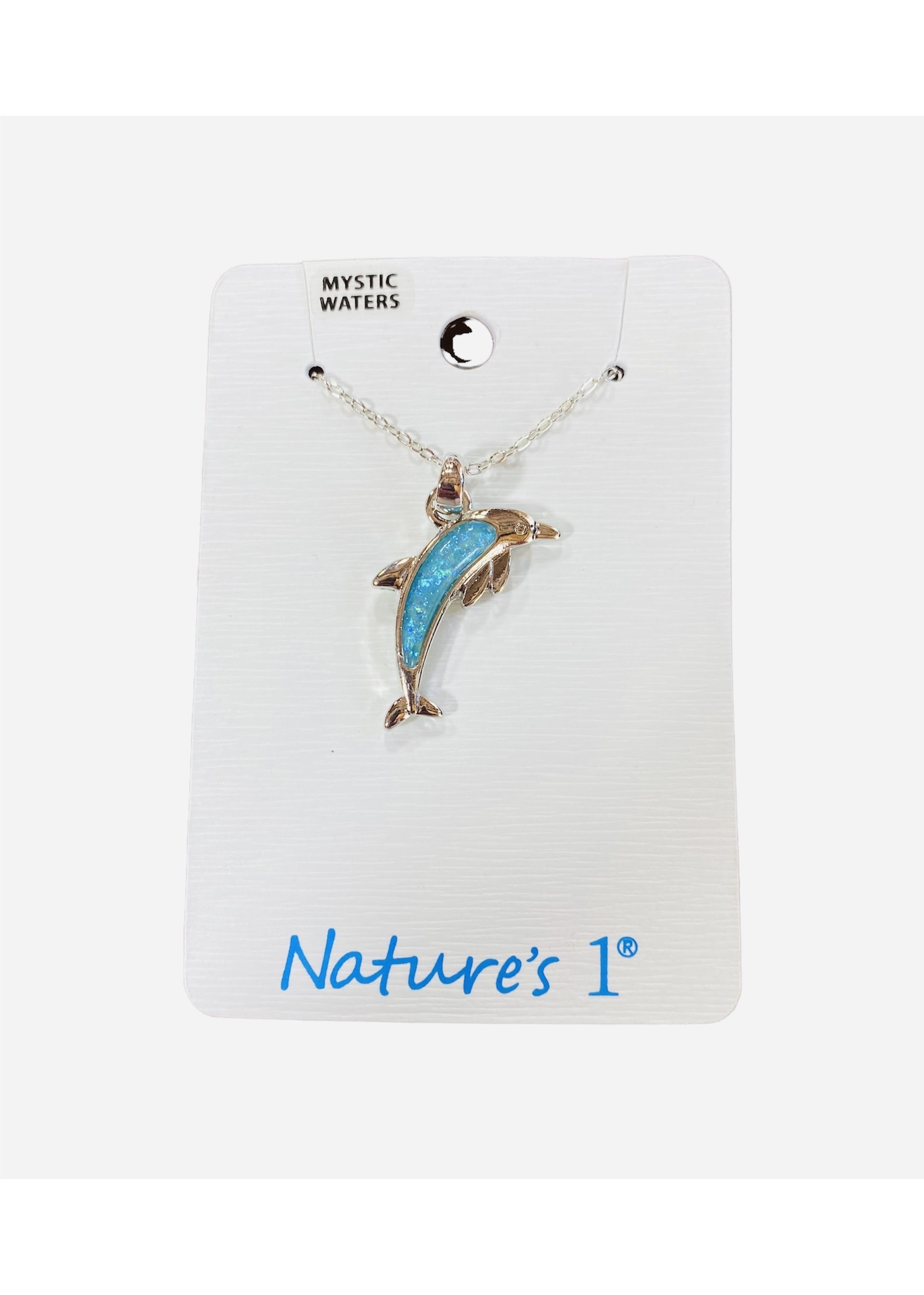 Nature's 1 (Large Dolphin Pendant MW)