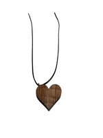 Grandfather Tree Old-Growth Necklace - Heart