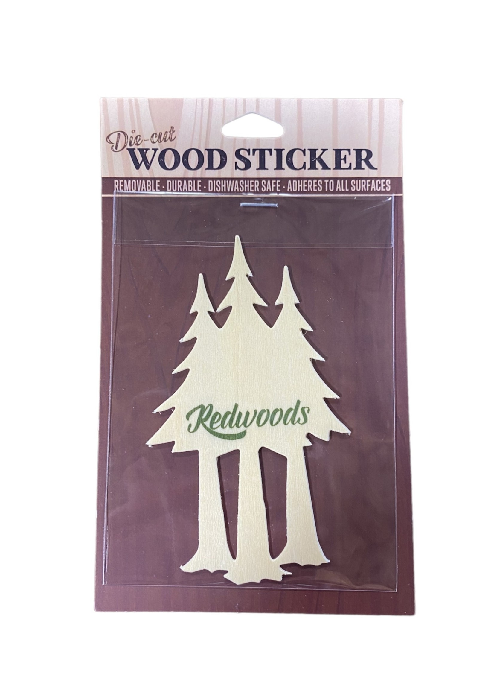 Wooden Sticker (Redwoods) Grandfather Tree Gifts and More