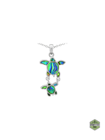 Nature's 1 (Double Turtle Necklace)