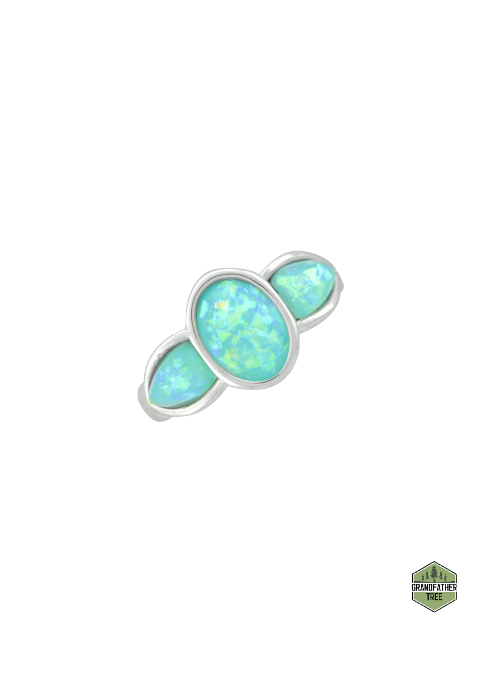 Nature's 1 (Mystic Waters 3-Stone Ring)