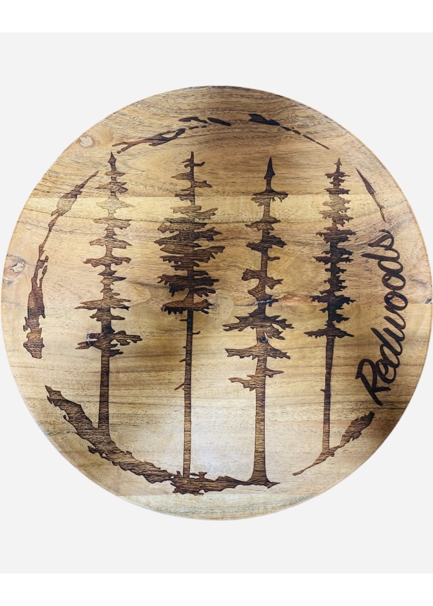 Etched Plate (4-Tree Round)