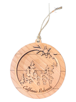 Redwood Ornament (CR Layered Circle)