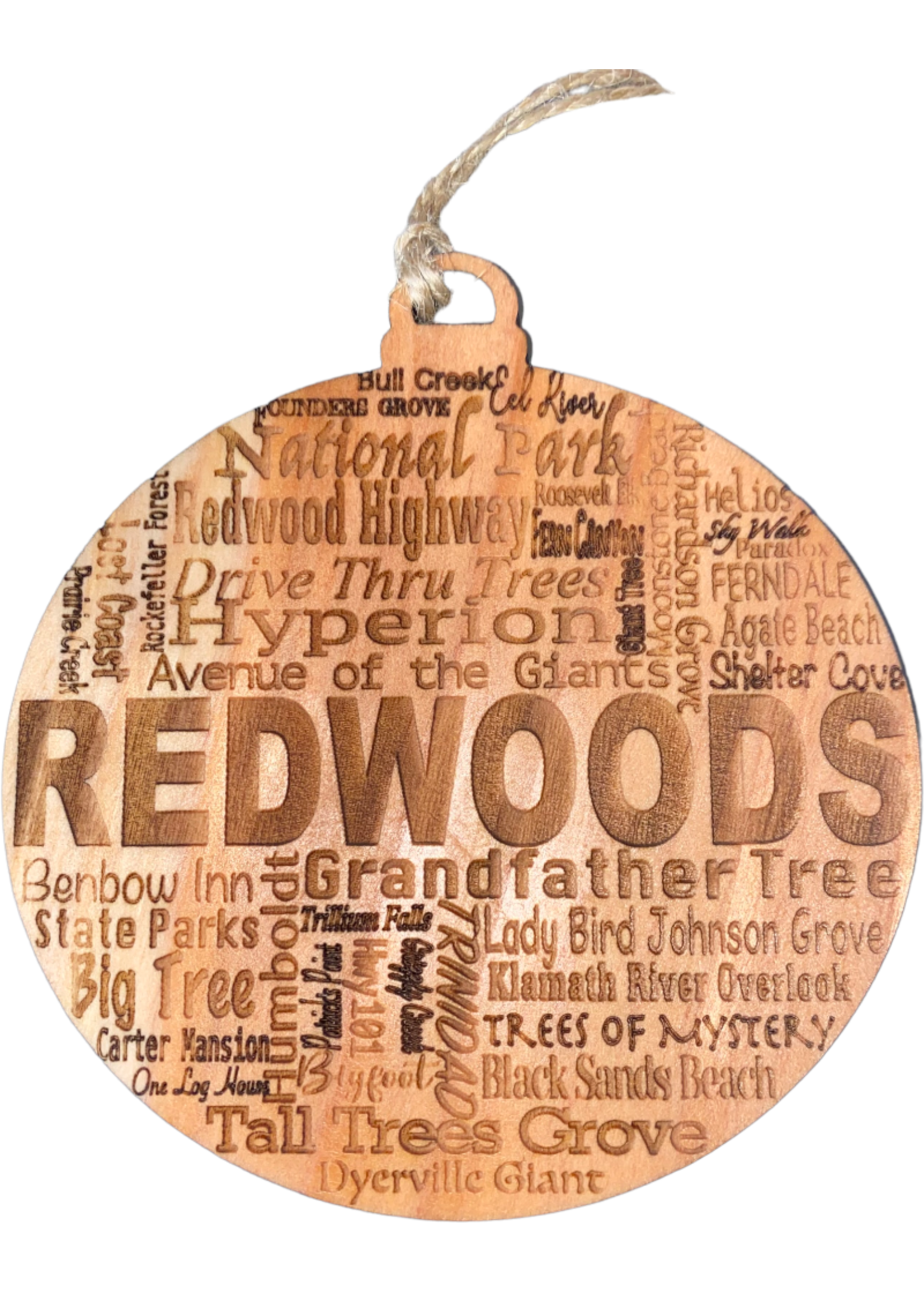 Redwood Ornament (Redwoods Points of Interest)