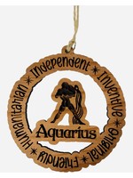 Grandfather Tree Redwood Ornament (Zodiac)