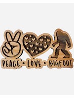Grandfather Tree Magnet (Redwood - Peace, Love, BF)