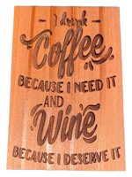 Grandfather Tree Redwood Magnet (I Deserve Wine)