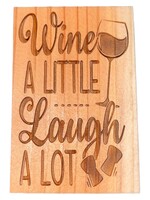 Grandfather Tree Redwood Magnet (Wine A Little)