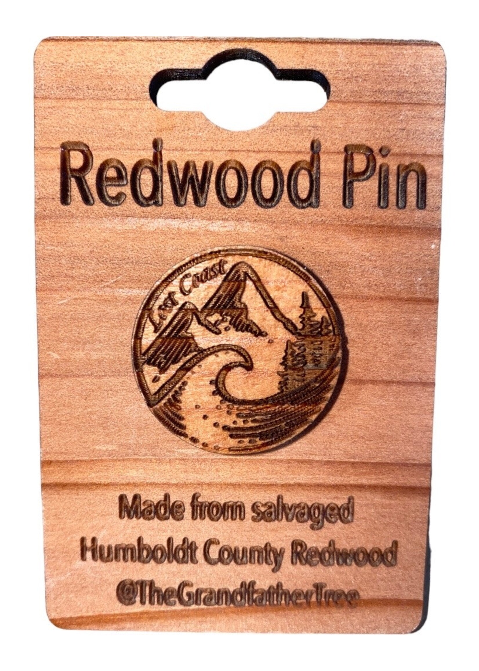 Grandfather Tree Collectible Pin (Redwood) Lost Coast