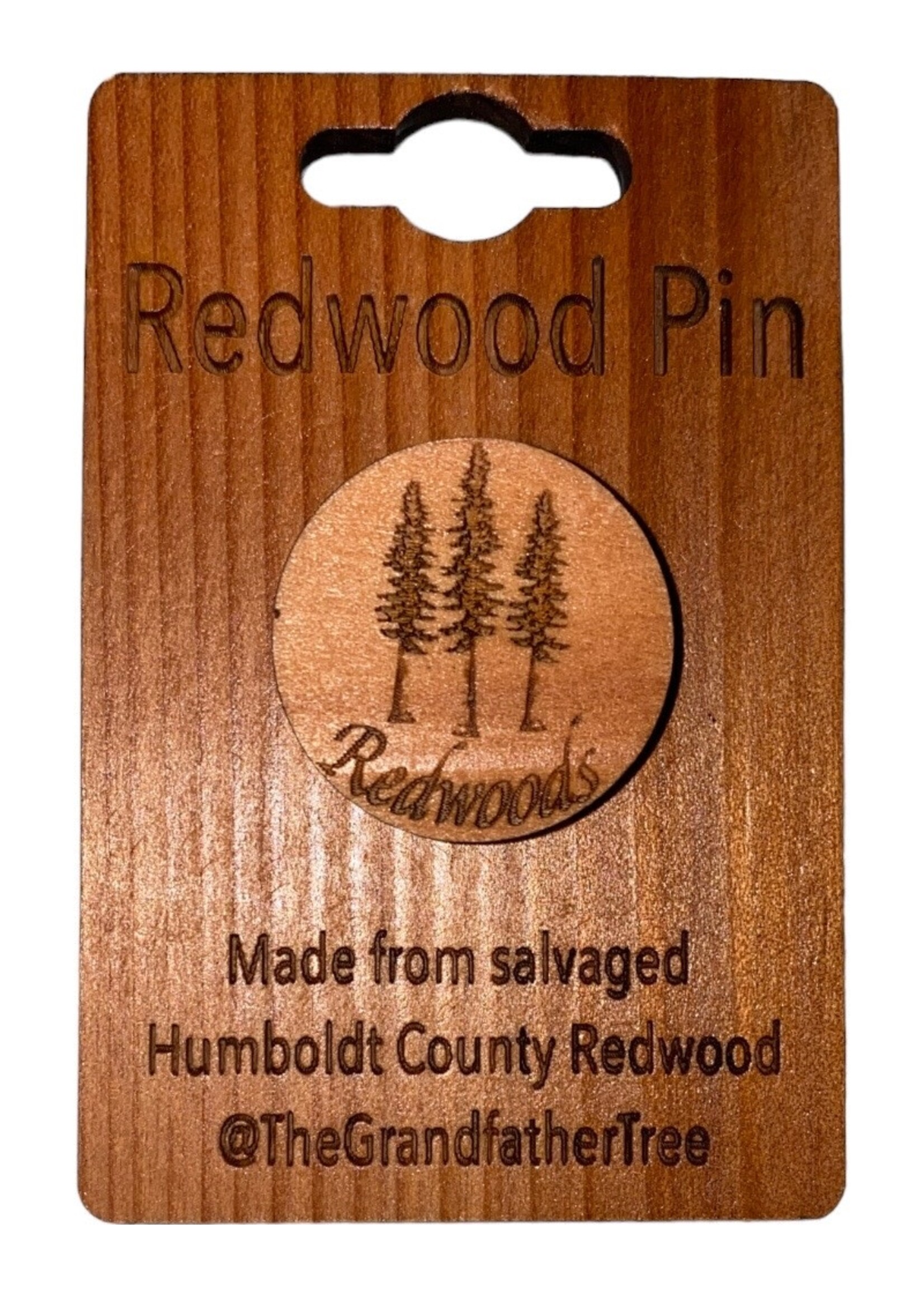 Grandfather Tree Collectible Pin (Redwood) Redwoods Trio