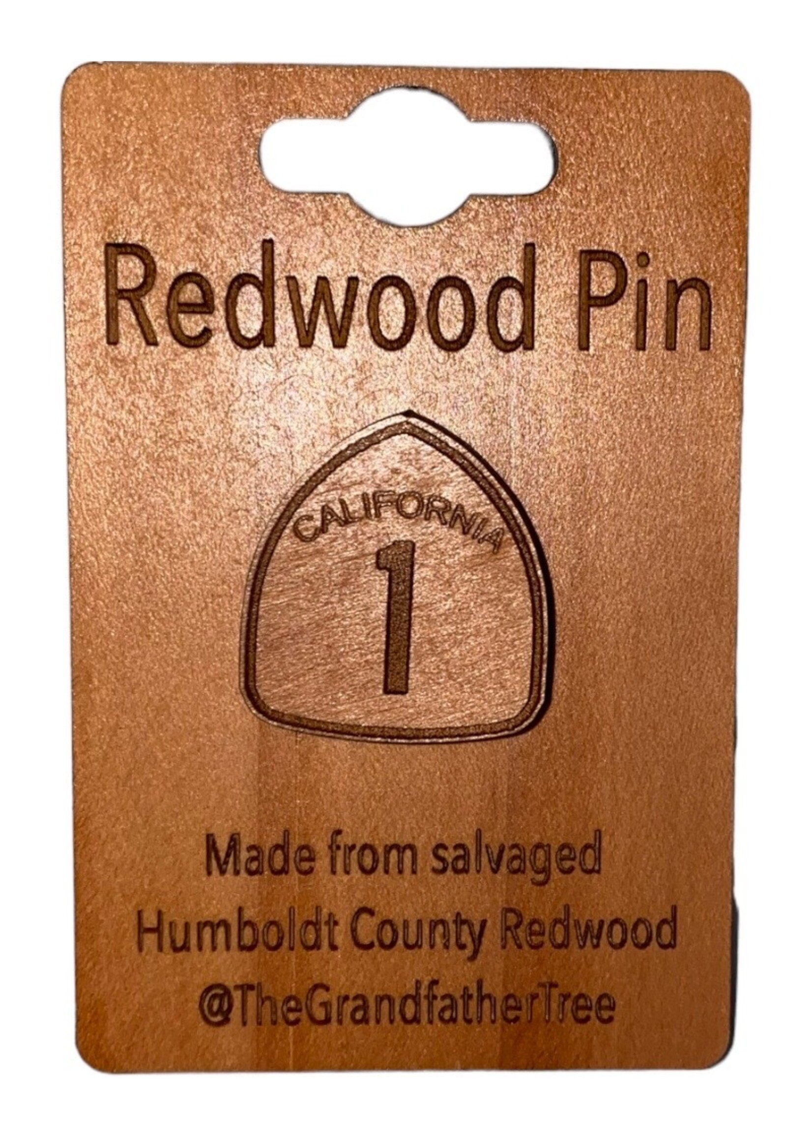 Grandfather Tree Collectible Pin (Redwood) Hwy 1