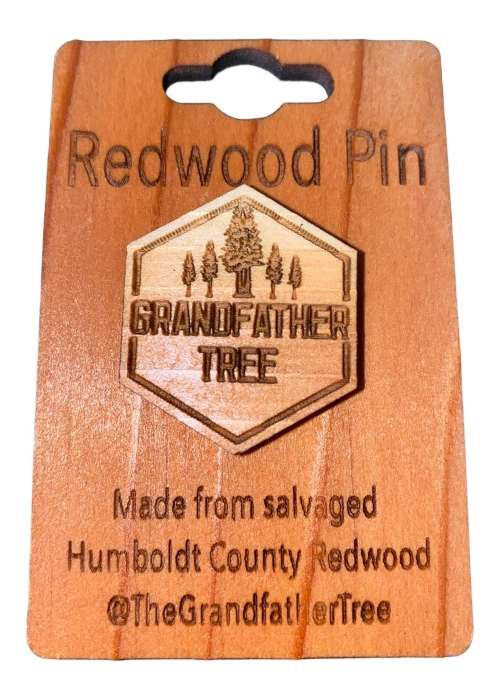 Grandfather Tree Collectible Pin (Redwood) GTree