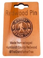 Grandfather Tree Collectible Pin (Redwood) BF Search Team
