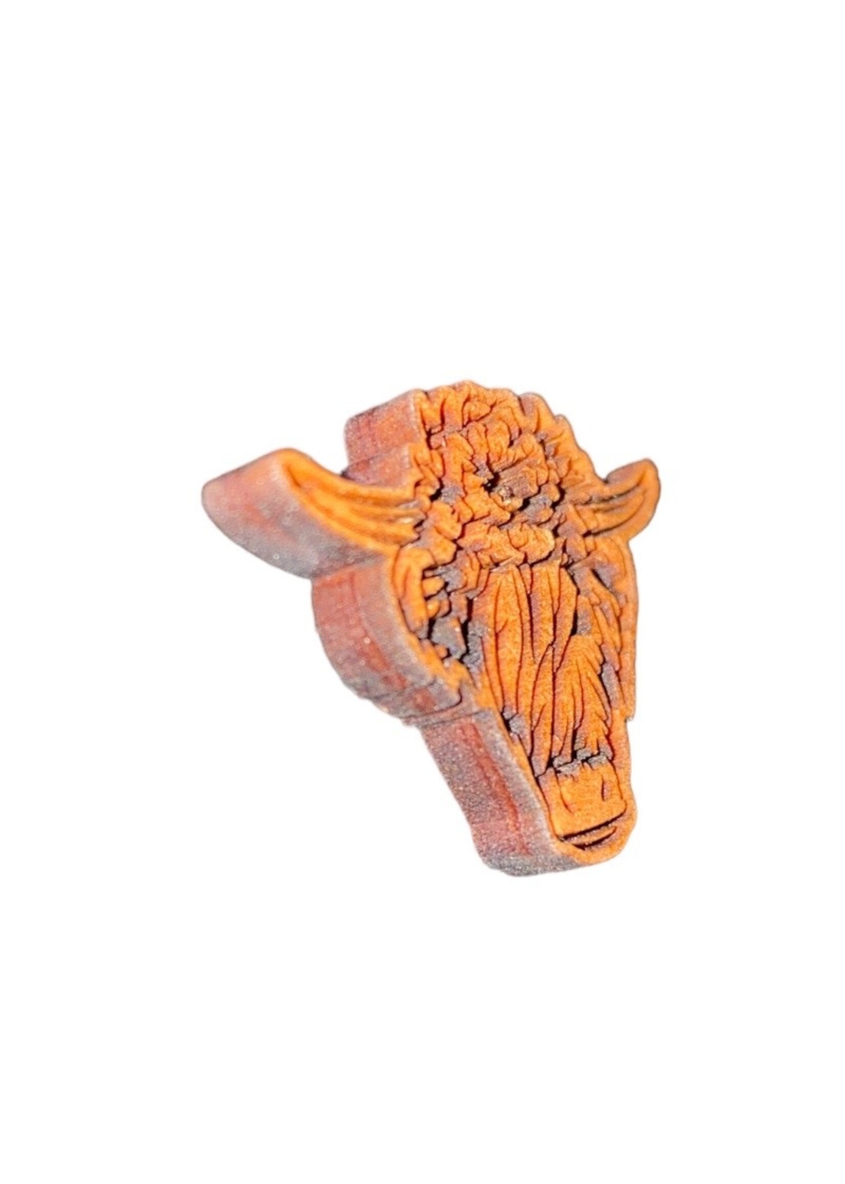 Grandfather Tree Collectible Pin (Redwood) Highland Cow