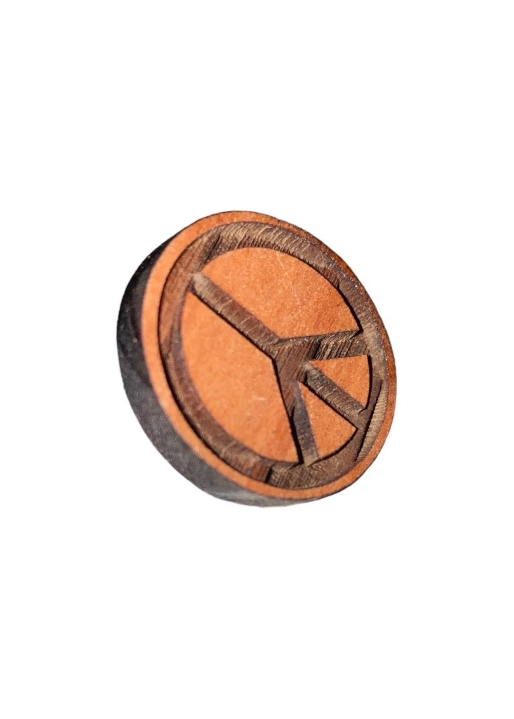 Grandfather Tree Collectible Pin (Redwood) Peace Sign
