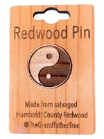 Grandfather Tree Collectible Pin (Redwood) Ying Yang