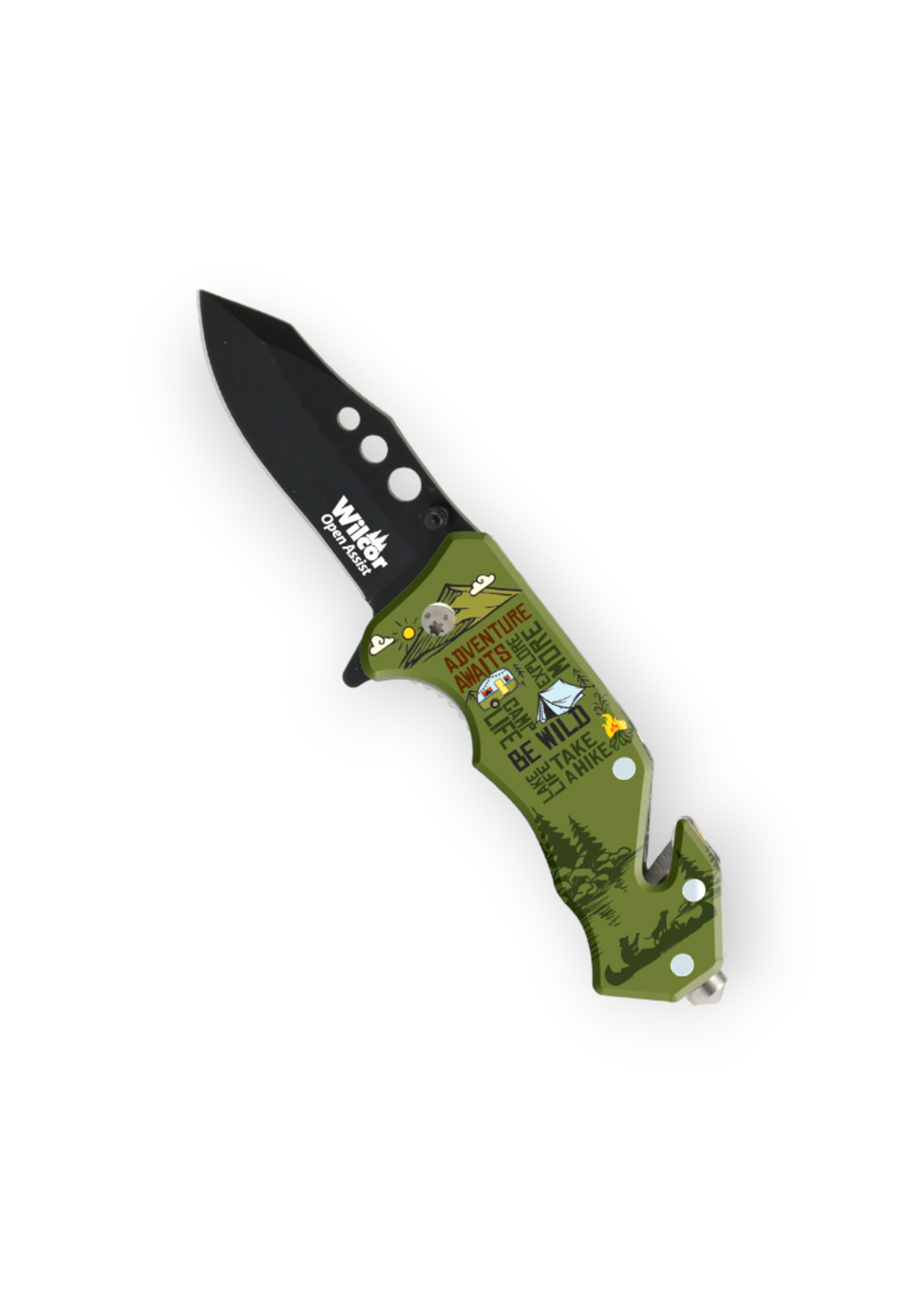 Adventure Awaits Emergency Knife