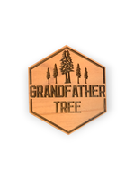 Grandfather Tree Magnet (Redwood - GTree Logo)