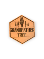 Grandfather Tree Redwood Magnet (GTree Logo)