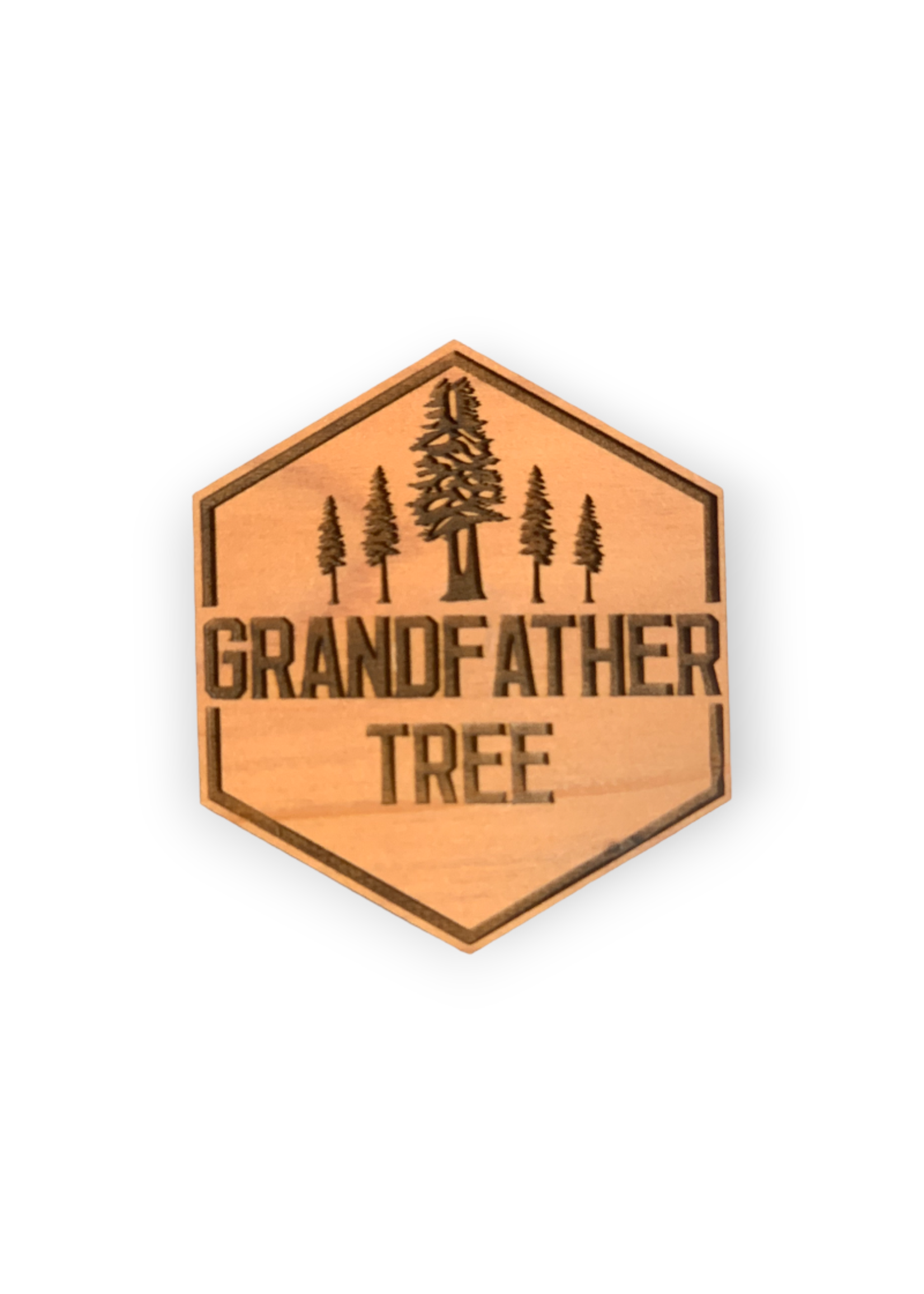 Grandfather Tree Redwood Magnet (GTree Logo)