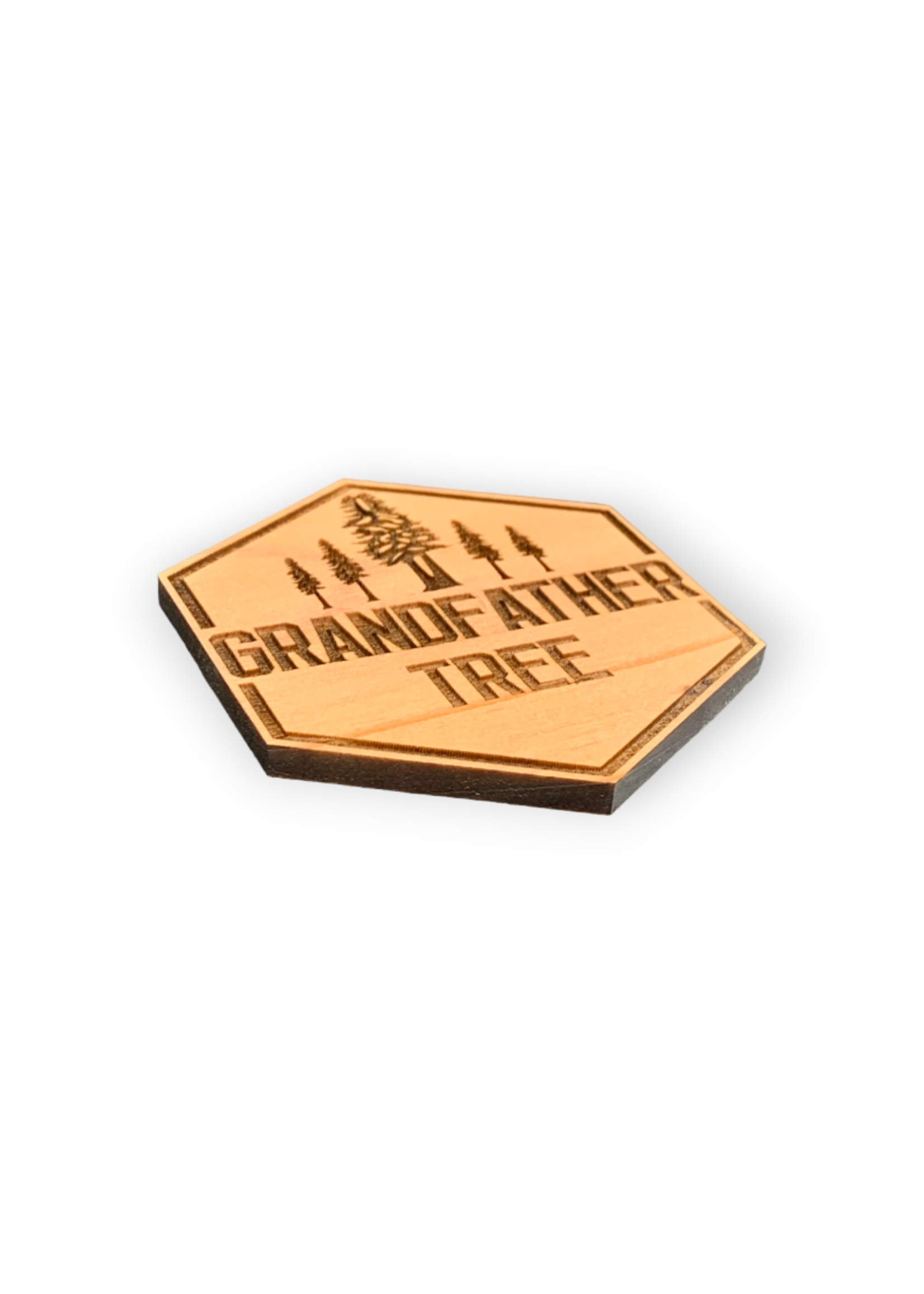 Grandfather Tree Redwood Magnet (GTree Logo)