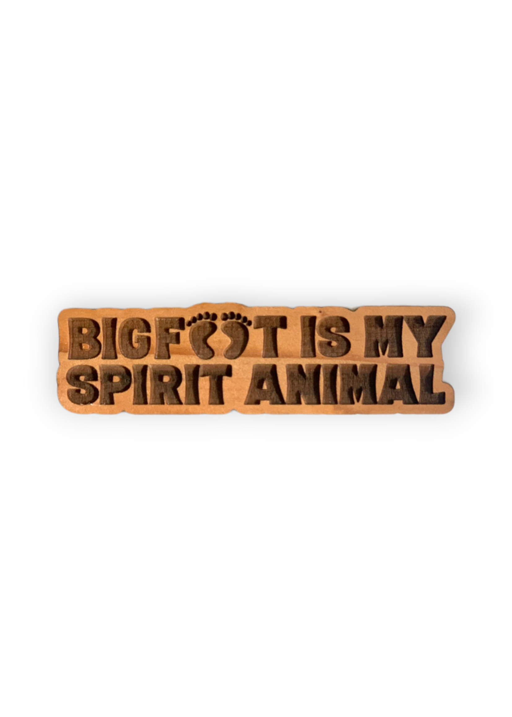 Grandfather Tree Redwood Magnet (Bigfoot Spirit Animal)
