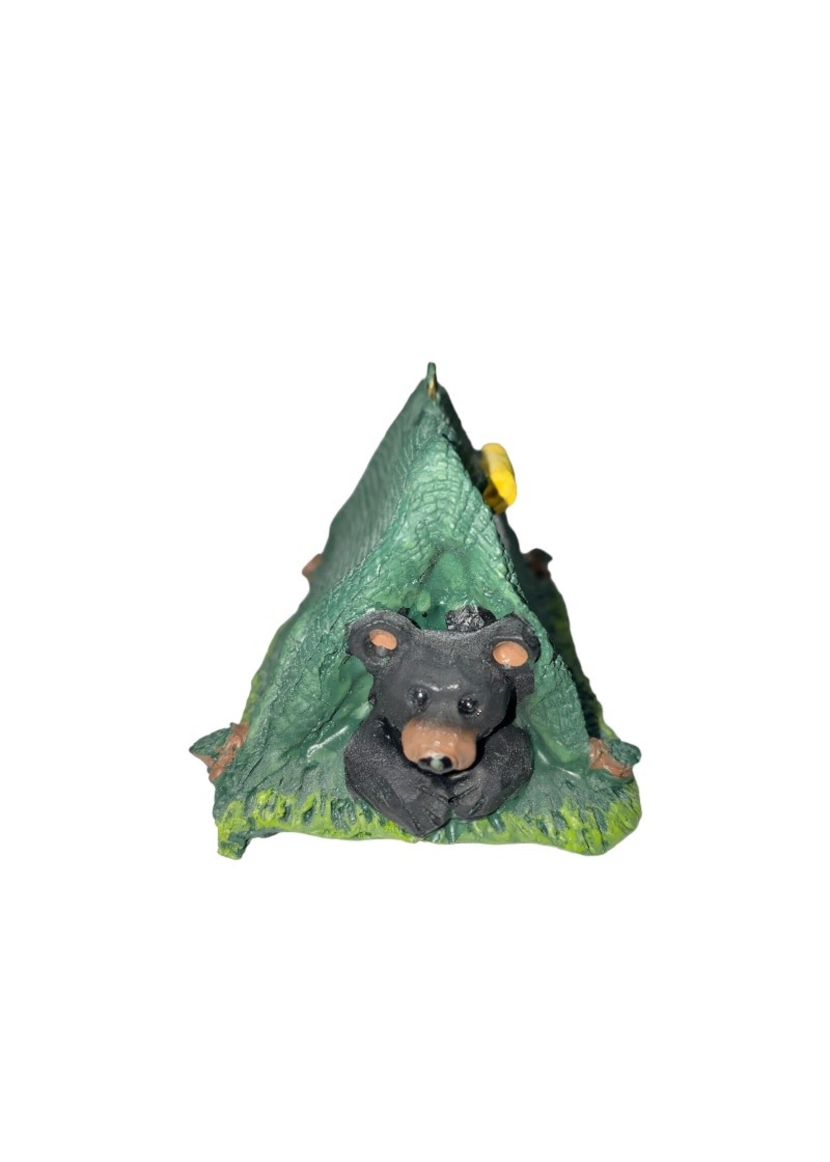 Ornament (Black Bear Camping Tent)