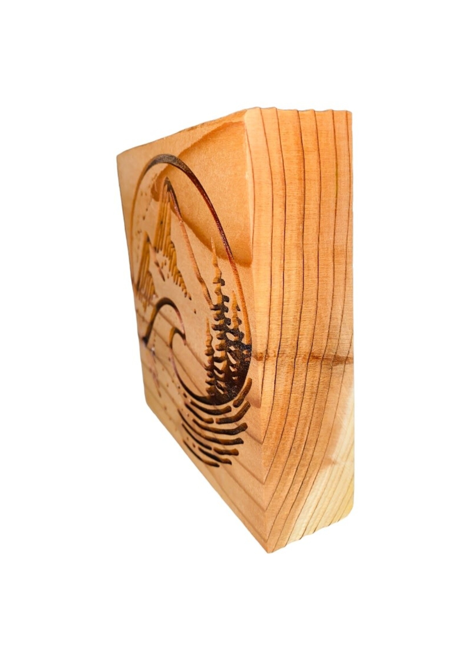 Grandfather Tree Redwood Shelf Sitter - Lost Coast 5.5”