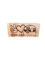 Redwood Shelf Sitter - Peace, Love, & Camping 2.5"