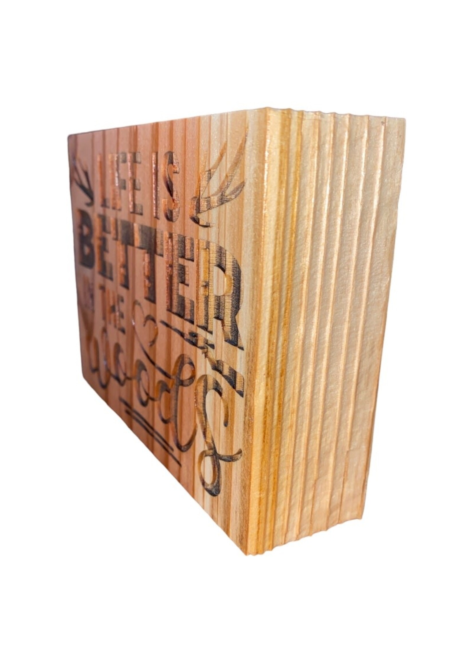Redwood Shelf Sitter - Better in the Woods 4.5"