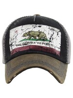 Hat - Cal Republic (Blk Dark Gray)