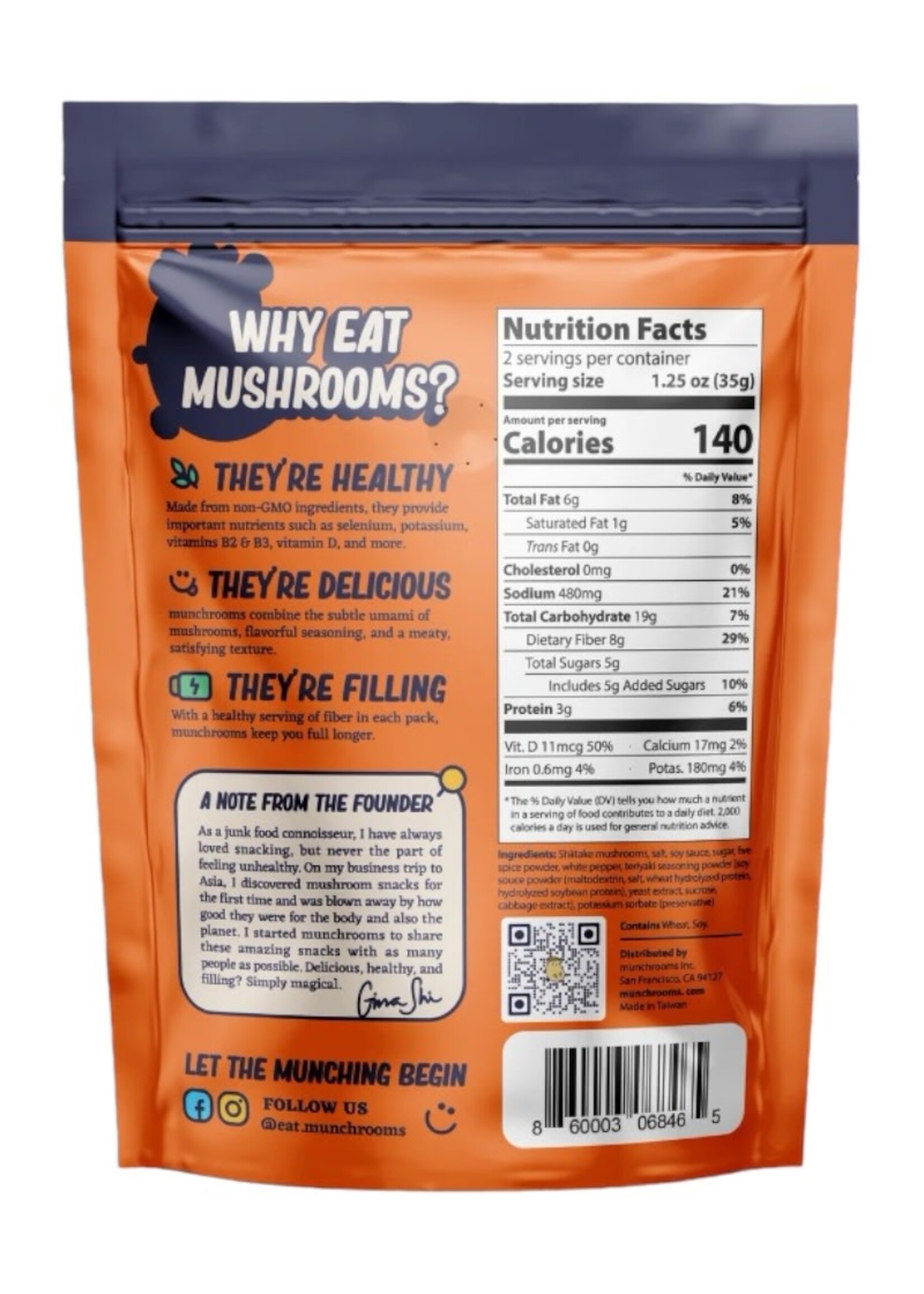 Munchrooms Jerky