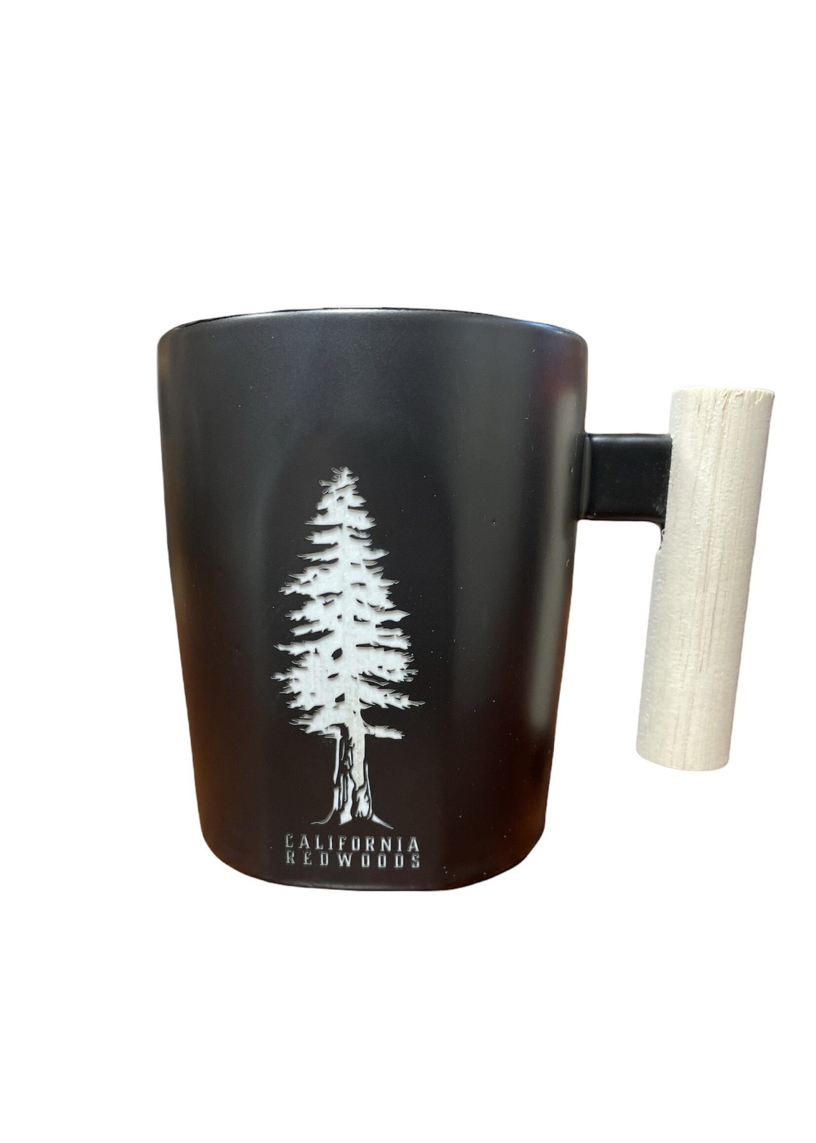 Mug (Redwood Tree / Wooden Handle)