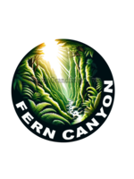 Sticker (Fern Canyon - Round)