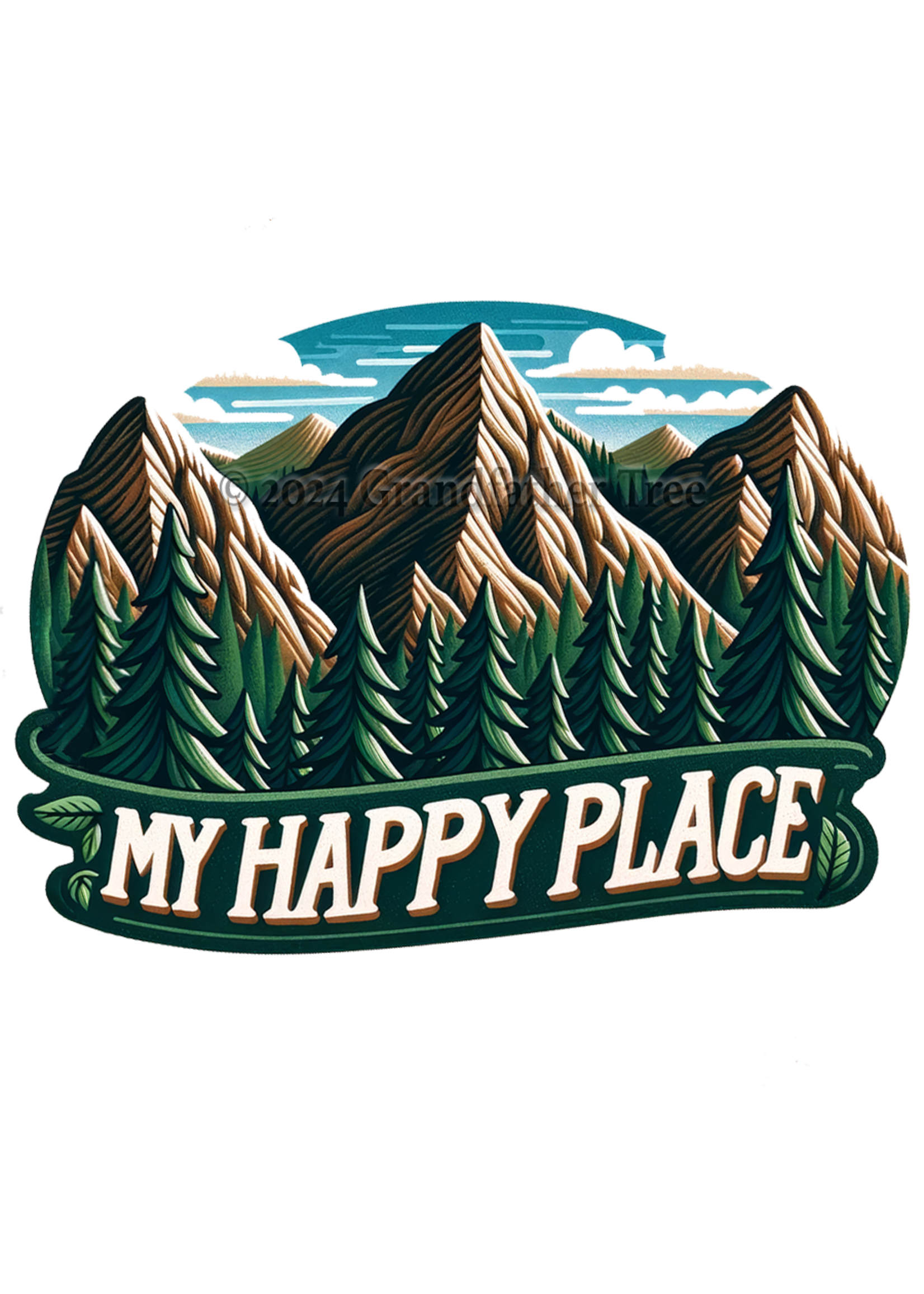 Sticker (My Happy Place)