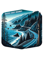Sticker (Pacific Coast Highway)