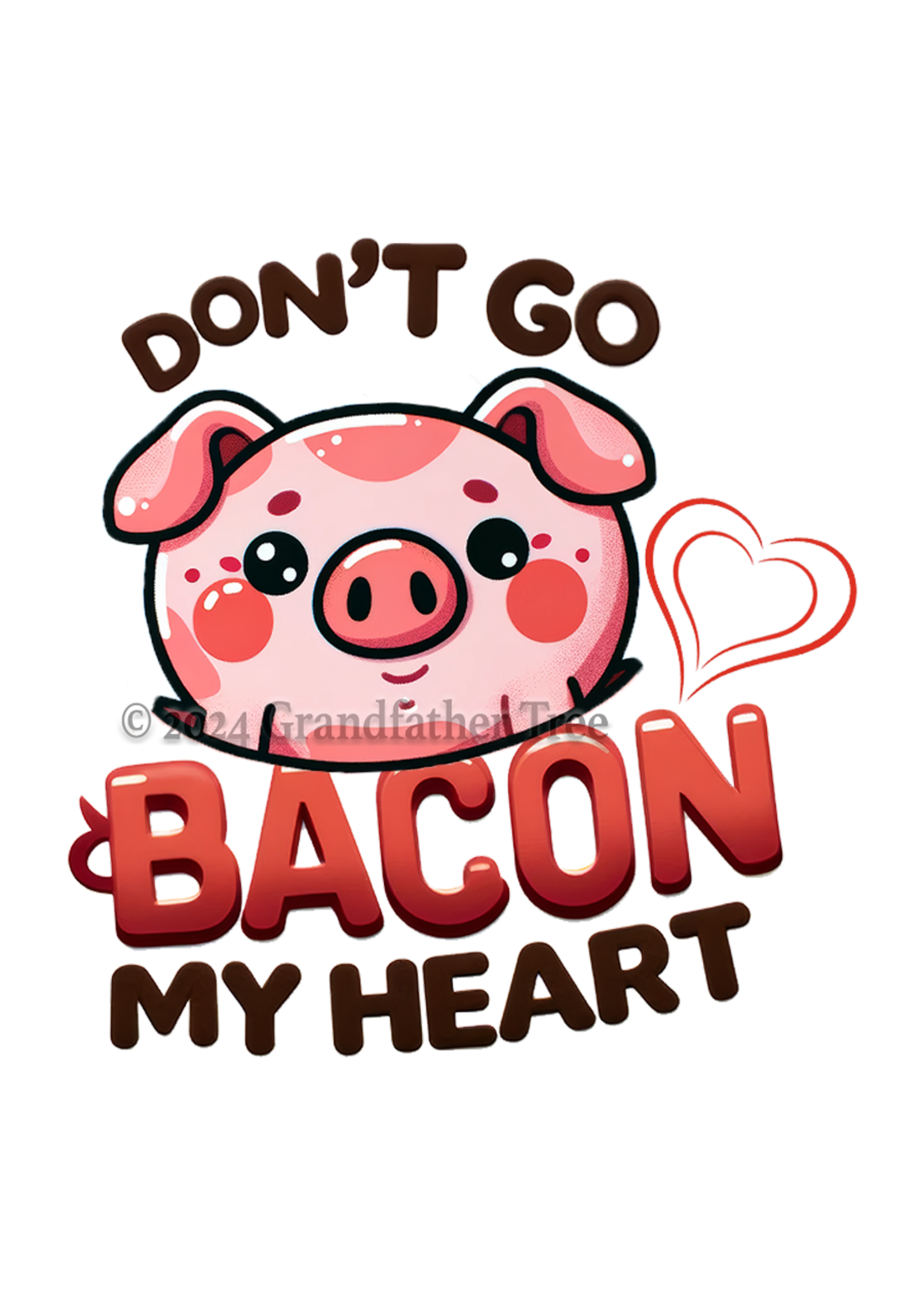 Sticker (Bacon My Heart)