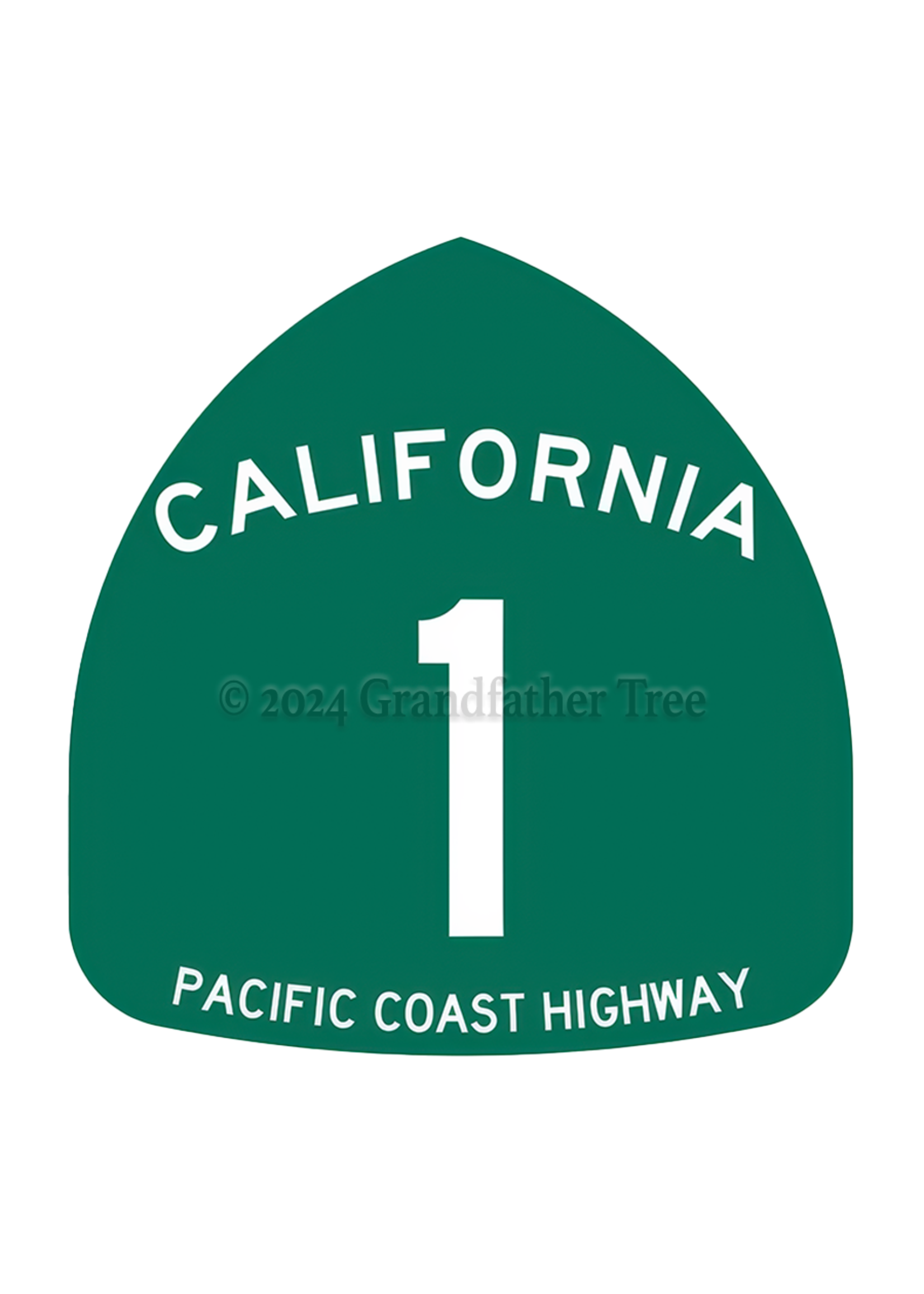 Sticker (Hwy 1)