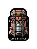 Sticker (Live Simply)