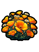 Sticker (Poppies)