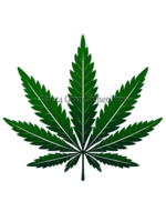 Sticker (Hemp Leaf)