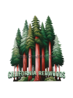 Sticker (Towering Redwoods)