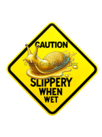 Sticker (Slippery Slug)