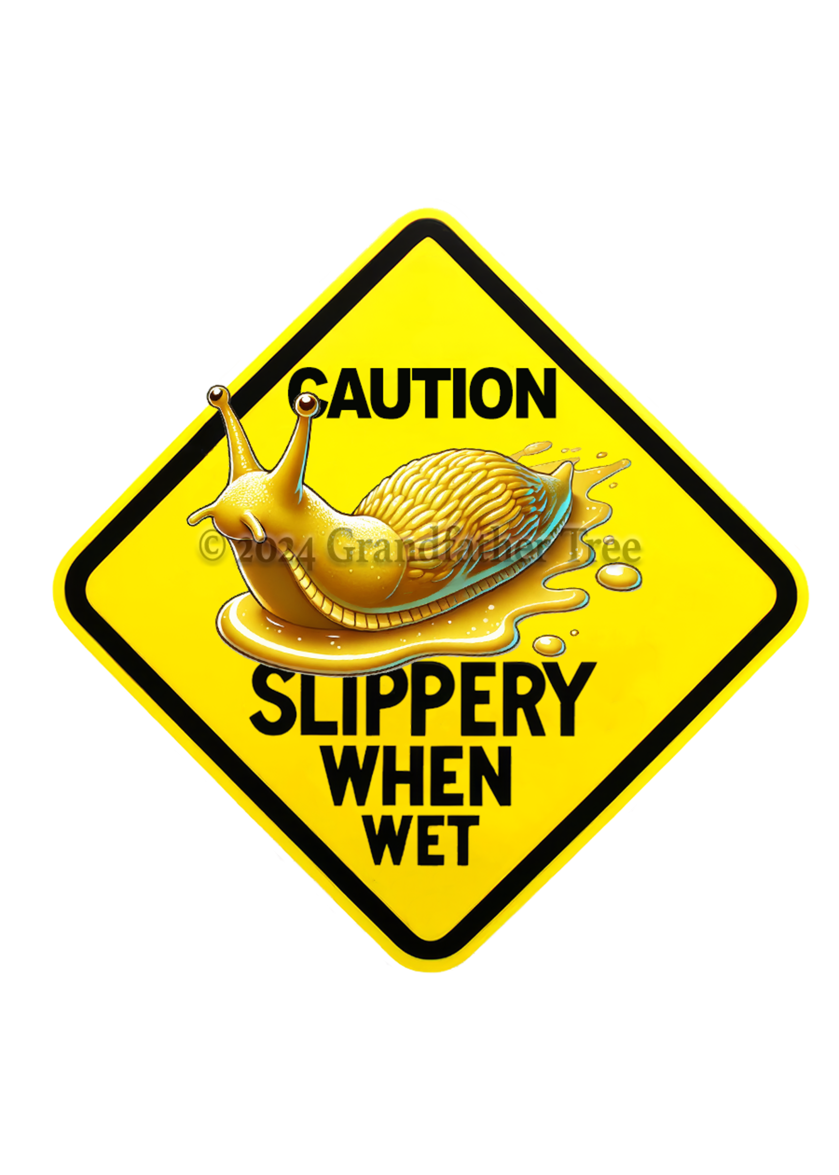 Sticker (Slippery Slug)