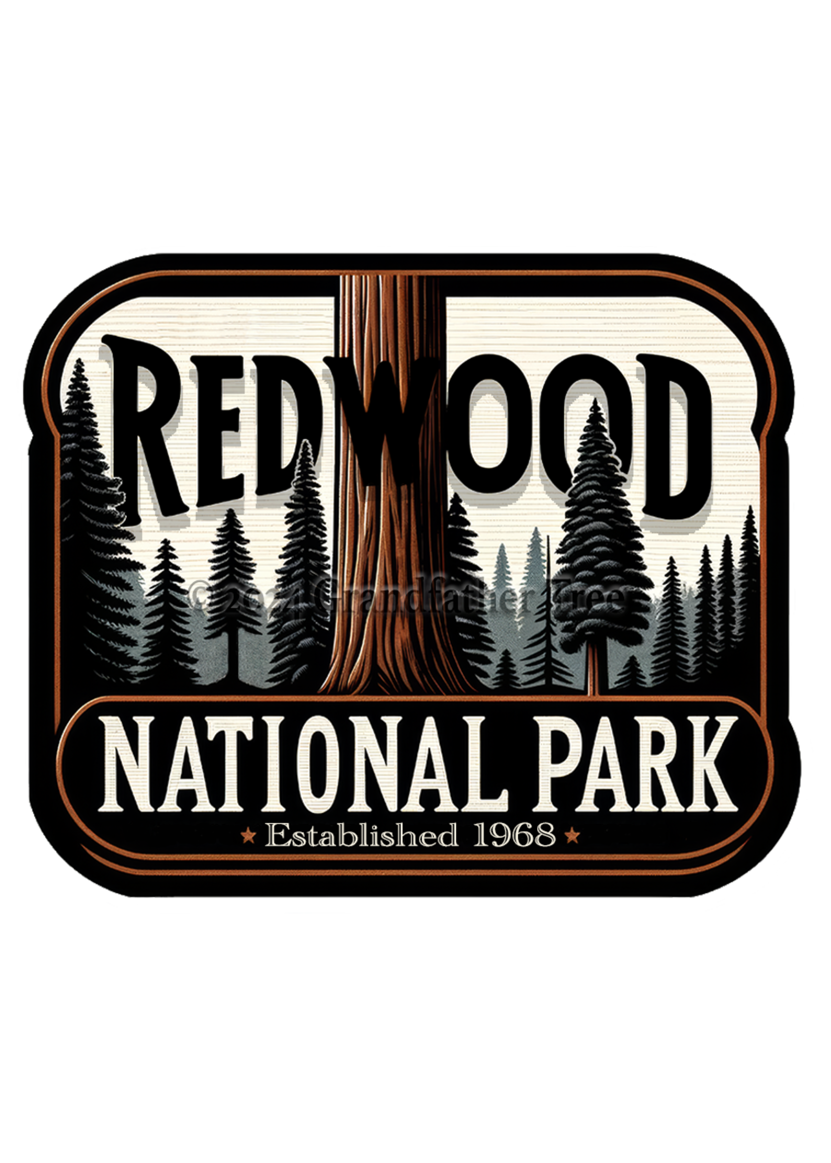 Sticker (Redwood National Park)