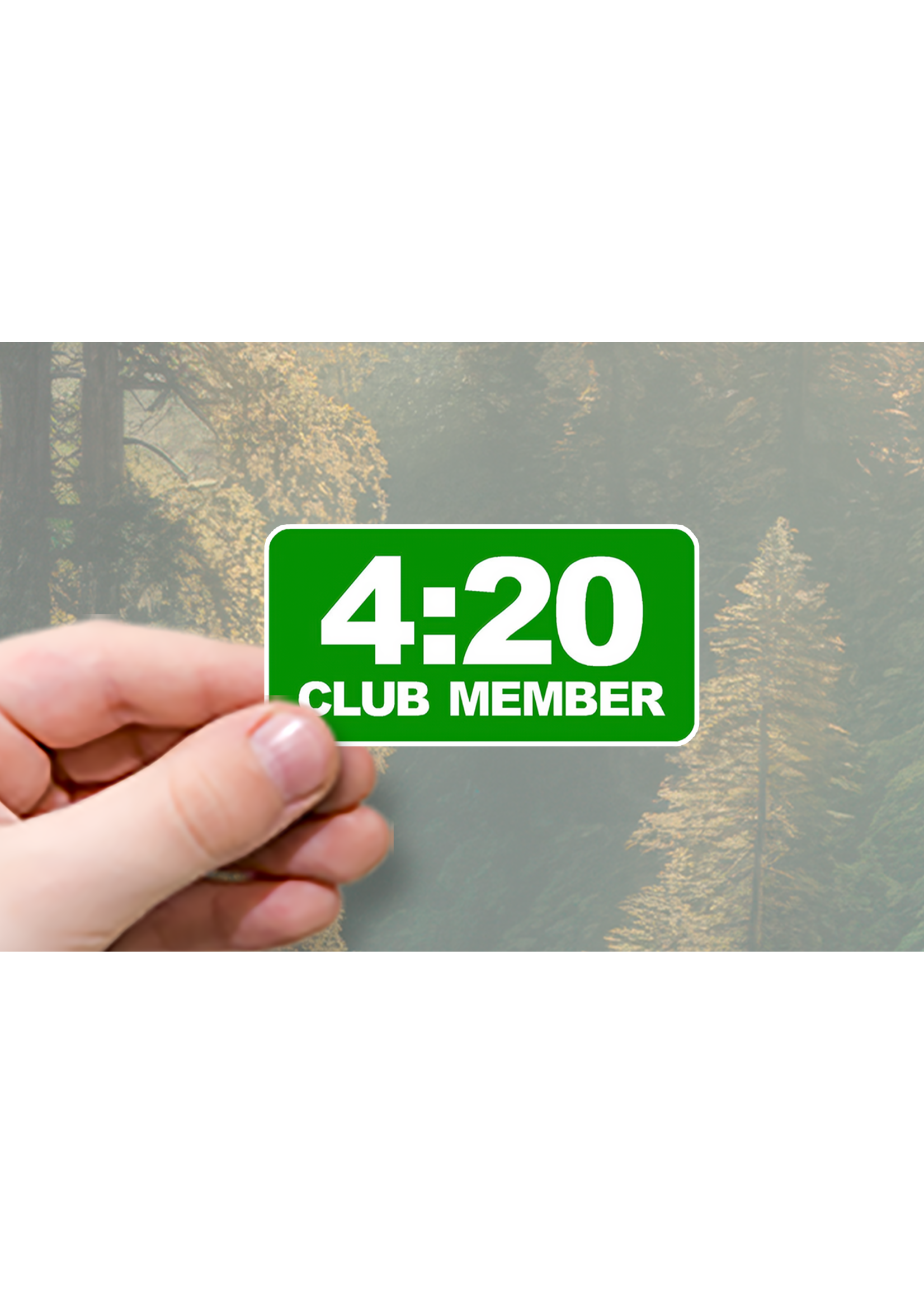 Sticker (4:20 Club)