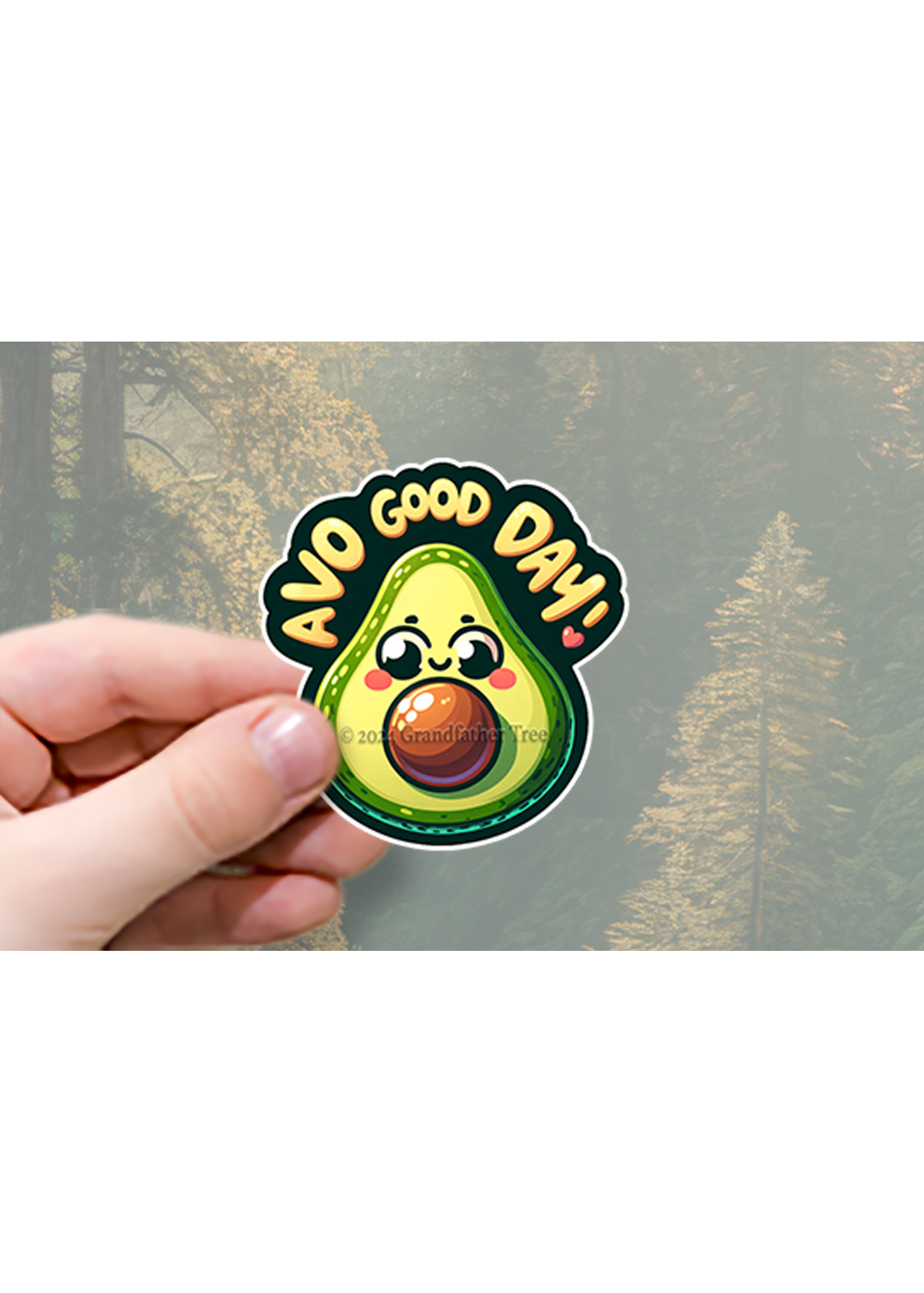 Sticker (Avo Good Day) 2"