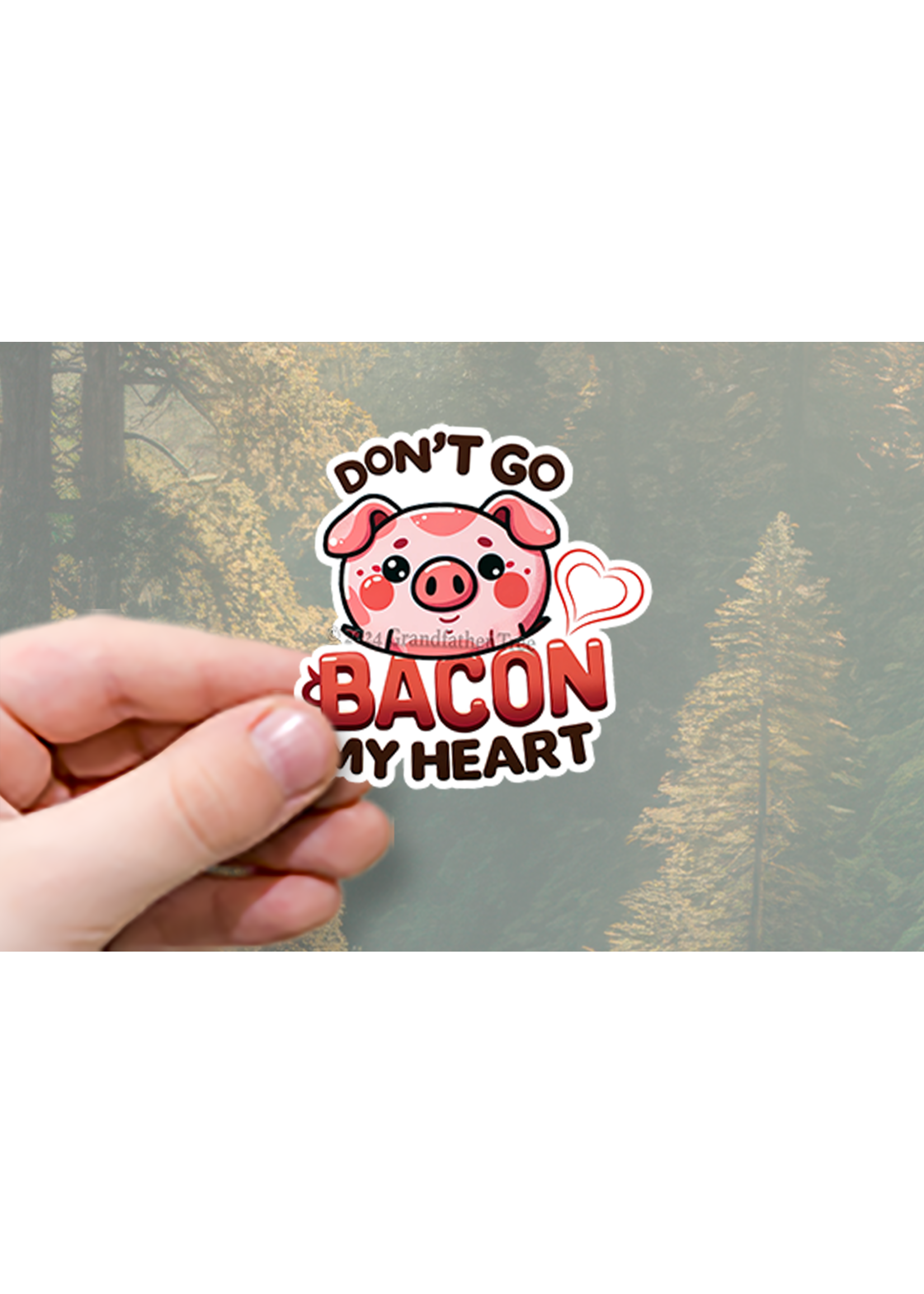 Sticker (Bacon My Heart)