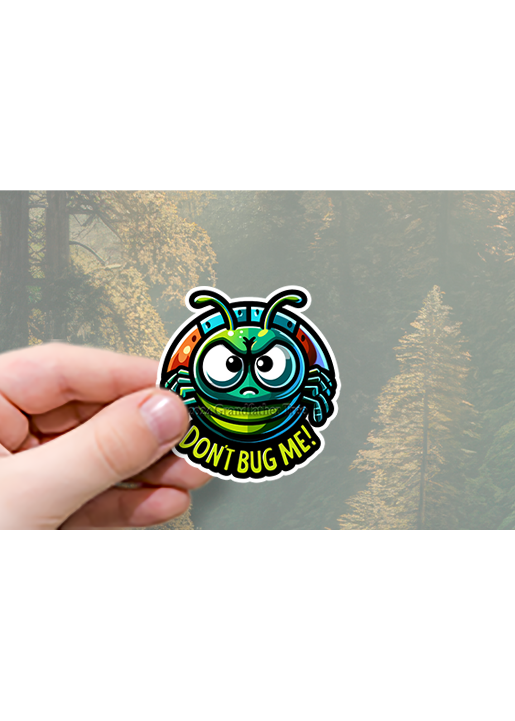 Sticker (Don't Bug Me) 2"