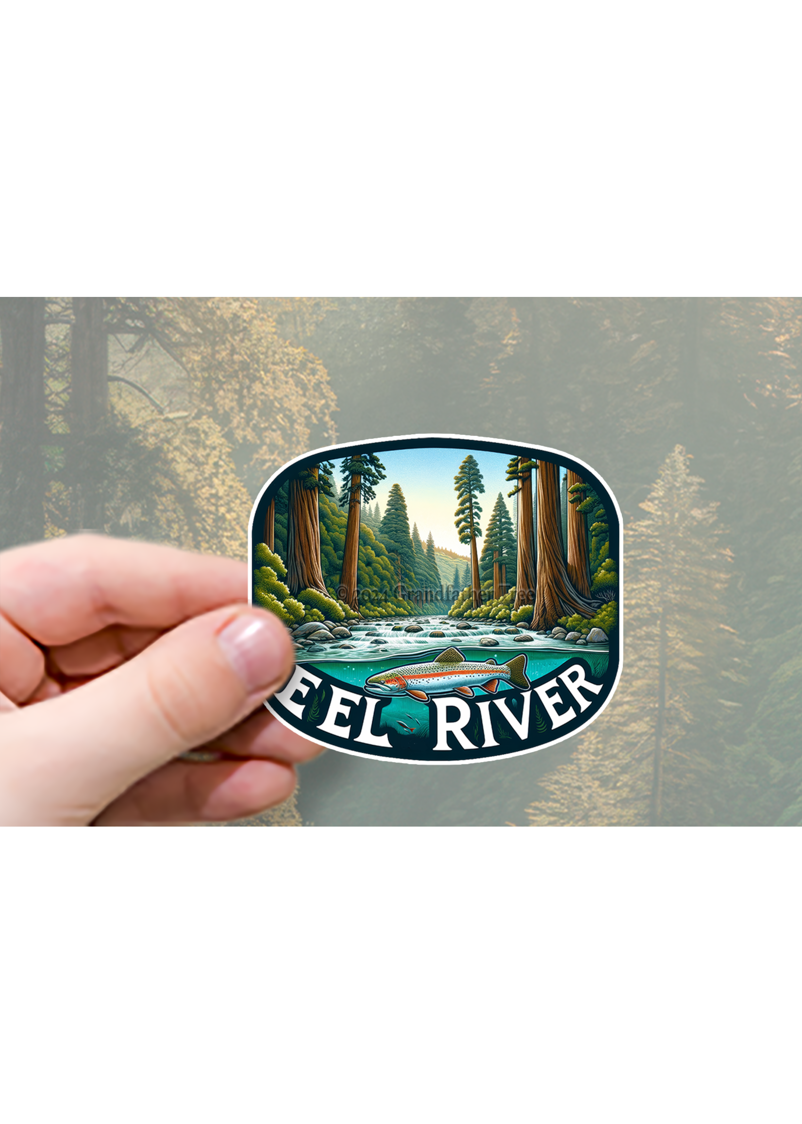 Sticker (Eel River Trout)